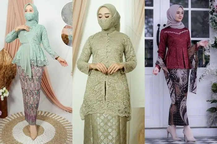 Best Modern Brocade Kebaya Model Ideas