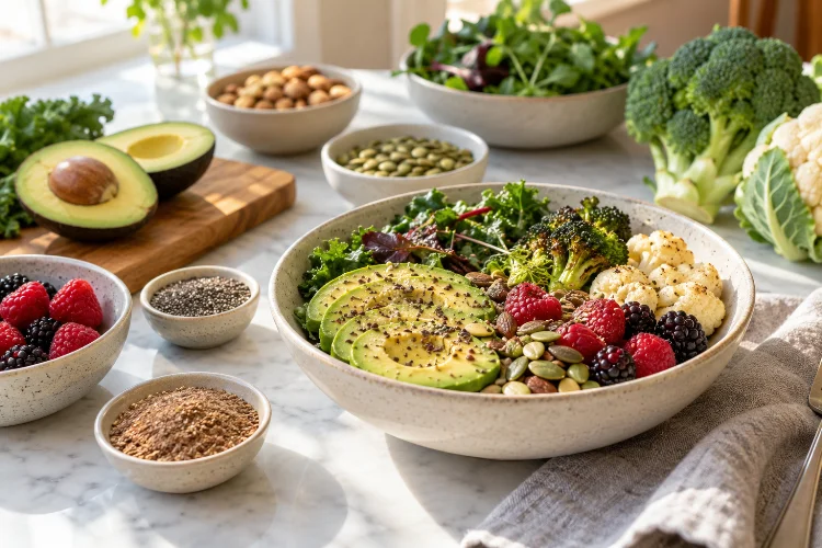 Best High-Fibre Low-Carb Foods for Balanced Keto Meal Plans