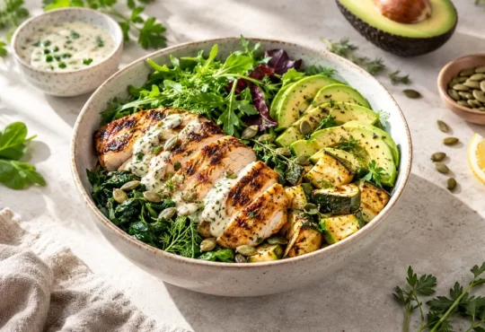 High-Protein Keto Breakfast Bowls With Balanced Low-Carb Ingredients