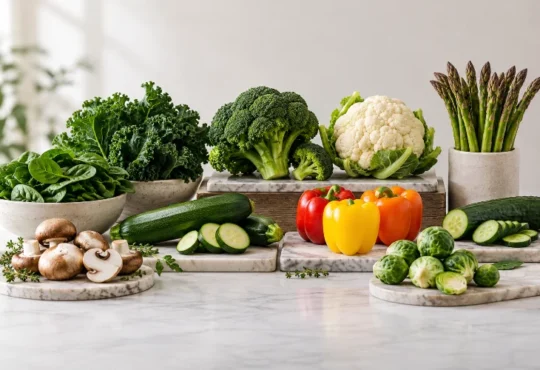 Low-Carb Vegetable Rankings Based on Net Carbs and Micronutrients
