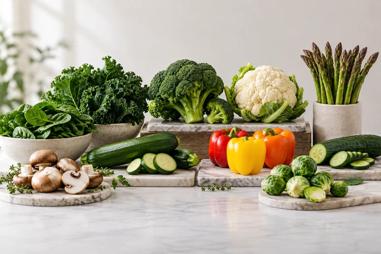 Low-Carb Vegetable Rankings Based on Net Carbs and Micronutrients